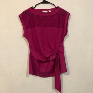 New York and Company Purple Blouse